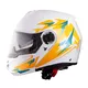 Flip-Up Motorcycle Helmet W-TEC Vexamo PI Graphic w/ Pinlock