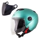 Motorcycle Helmet W-TEC Yucato - Brown - Green