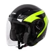Motorcycle Helmet W-TEC Nankko Black-Fluo - M (57-58)
