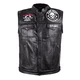 Motorcycle Vest W-TEC Rumbler - Black - Black