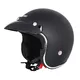 Kask motocyklowy chopper z daszkiem W-TEC z goglami Ageless