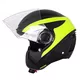 Motorcycle Helmet W-TEC Nankko Black-Fluo