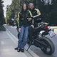 Dámske moto jeansy W-TEC GoralCE - 2. akosť - modrá