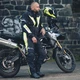 Men’s Motorcycle Pants W-TEC Spirital - Black-Fluo Yellow, 5XL