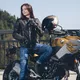 Dámské moto jeansy W-TEC Ekscita - modrá, 28