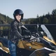 Women’s Leather Motorcycle Jacket W-TEC Hagora - M
