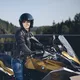 Дамско кожено мото яке W-TEC Hagora - матирано черно