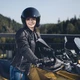 W-TEC Perchta Damen Leder Motorradhandschuhe - schwarz