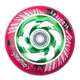 Spare wheel for scooter FOX PRO Raw 03 100 mm - Blue - Red-Green