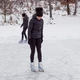 Women Ice Skates WORKER Blau - 37