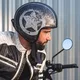 Motorcycle Helmet W-TEC Angeric Grey Star