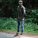 Leather Motorcycle Jacket W-TEC Losial - S