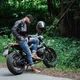 Leather Motorcycle Jacket W-TEC Losial - Black