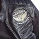 Pánská kožená bunda W-TEC Black Heart Wings Leather Jacket