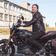 W-TEC Ragana Damen Motorradhosen - schwarz