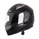 Integral Motorcycle Helmet W-TEC V158 - Fluo Yellow, S(55-56) - Black