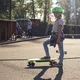 Elektrický longboard WORKER Smuthrider - žluto-zelená