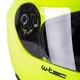 Integral Motorcycle Helmet W-TEC V158 - Fluo Yellow, M (57-58)