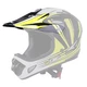 Replacement Peak for W-TEC FS-605 Helmet - Cartoon - Yellow Graphic