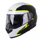 Kask motocyklowy zamknięty z blendą W-TEC FS-816 Black-Fluo Yellow