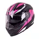 Moto přilba W-TEC FS-816 Black Fuchsia - S (55-56)