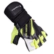 Leather Fitness Gloves inSPORTline Perian - M - Black-Yellow