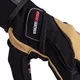 inSPORTline Trituro Leder Fitness Handschuhe - schwarz-gelb