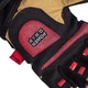 inSPORTline Trituro Leder Fitness Handschuhe - schwarz-gelb