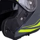 Flip-Up Motorcycle Helmet W-TEC FS-907 P/J - Grey-Fluorescent Yellow