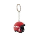 Helmet-Shaped Keychain W-TEC Clauer - Black - Red