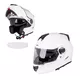 Flip-Up Motorcycle Helmet W-TEC Vexamo V270 PP - White