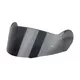 Pinlock 70 Ready Replacement Visor for W-TEC YM-831 & Yorkroad Helmets - Silver Mirror Tint - Dark