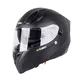 W-TEC V128 Solid Integralhelm - mattschwarz - mattschwarz