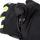 Running Gloves inSPORTline Tibidabo - Black-Fluo