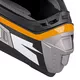 Motorcycle Helmet W-TEC Dualsport - Black-Fluo Orange