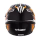 Motorradhelm W-TEC Dualsport - Black-Fluo Orange