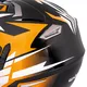 Motorcycle Helmet W-TEC Dualsport - Fluo Yellow-Blue