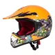 Junior motorcycle helmet W-TEC V310 - S (49/50) - Zombie Neon Orange