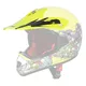 Replacement Peak for W-TEC V310 Helmet - Ghost Dot - Zombie Neon Green