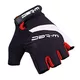 Cycling Gloves W-TEC Jaynee - Black-Blue - Black-Red