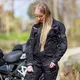 Dámska moto bunda W-TEC Progair Lady - čierno-ružová, 3XL