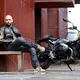 Pánská kožená moto bunda W-TEC Sheawen Classic - černá