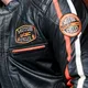 Pánská kožená moto bunda W-TEC Sheawen Classic - černá