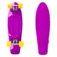 Plastični pennyboard WORKER Blace 27" - modra - vijolična