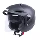 Motorradhelm W-TEC NK-629 - mattschwarz - mattschwarz