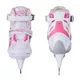 2-in-1 Skates/Rollerblades WORKER Pinkola