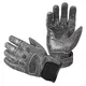 W-TEC Whacker Leder-Motorradhandschuhe - grau - grau