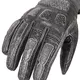 Leather Motorcycle Gloves W-TEC Whacker - Grey