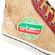 Motorcycle Shoes W-TEC SmokinJoe - Beige with Red Stripe