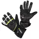 W-TEC Evolation Motorradhandschuhe - L - schwarz-wieß-fluo